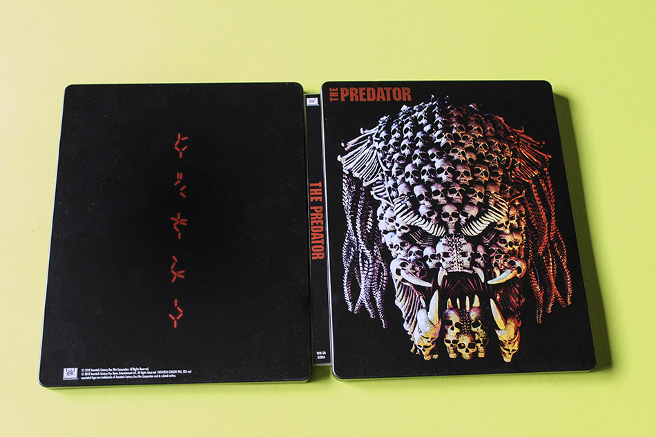 Fotografías del Steelbook de Predator en Blu-ray 10