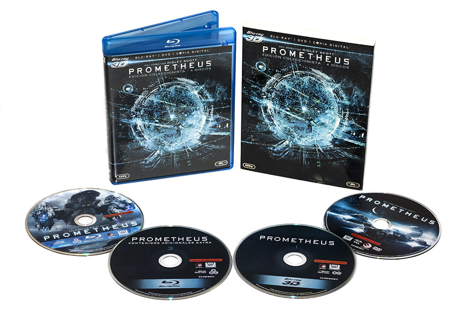 Fotografías de la edición coleccionista de Prometheus en Blu-ray 3D y 2D 13