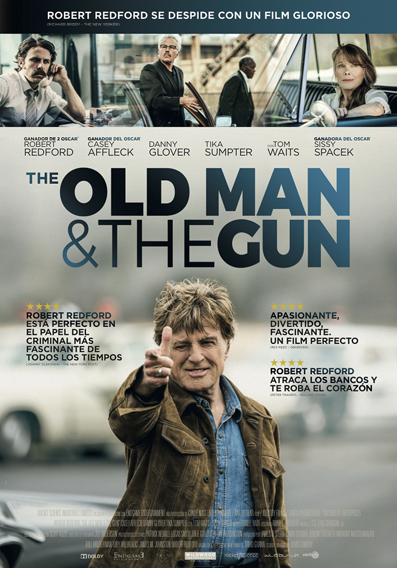 Tráiler de The Old Man and the Gun, con Robert Redford