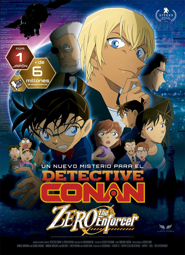 Primeros detalles del Blu-ray de Detective Conan: El Caso Zero 1