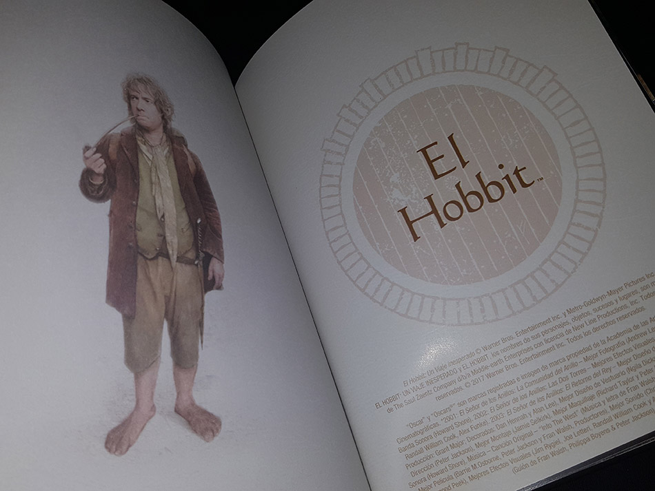 Fotografías del Digibook de El Hobbit: Un Viaje Inesperado en Blu-ray 15