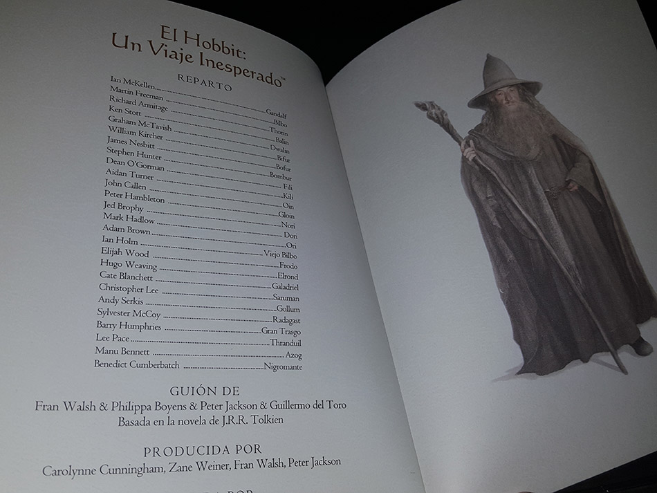 Fotografías del Digibook de El Hobbit: Un Viaje Inesperado en Blu-ray 22