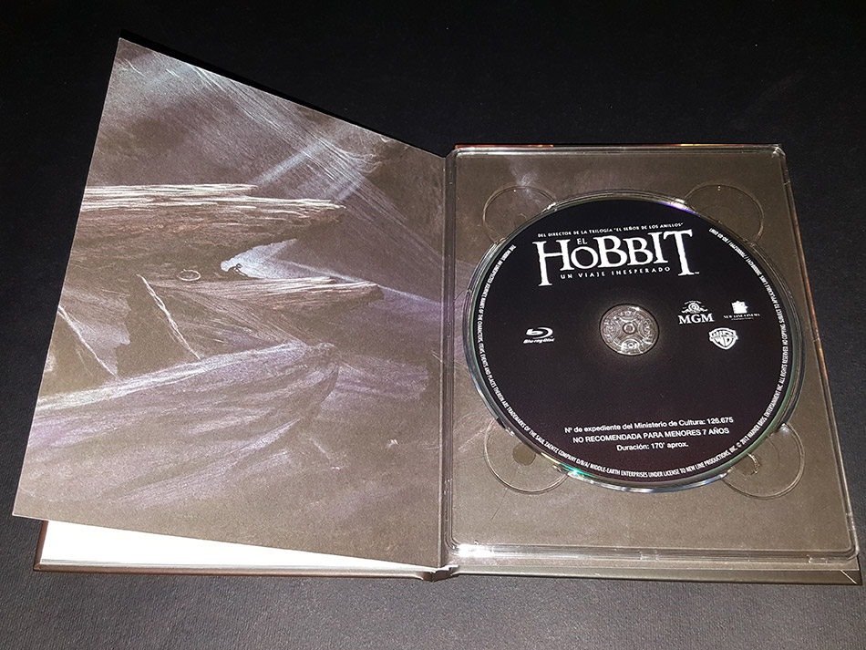 Fotografías del Digibook de El Hobbit: Un Viaje Inesperado en Blu-ray 23