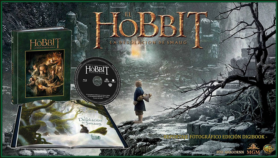 Fotografías del Digibook de El Hobbit: La Desolación de Smaug en Blu-ray