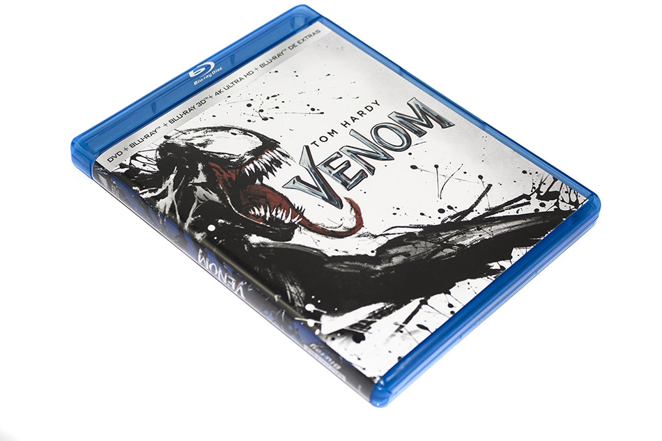 Fotografías de la edición coleccionista de Venom con figura en UHD 4K 8