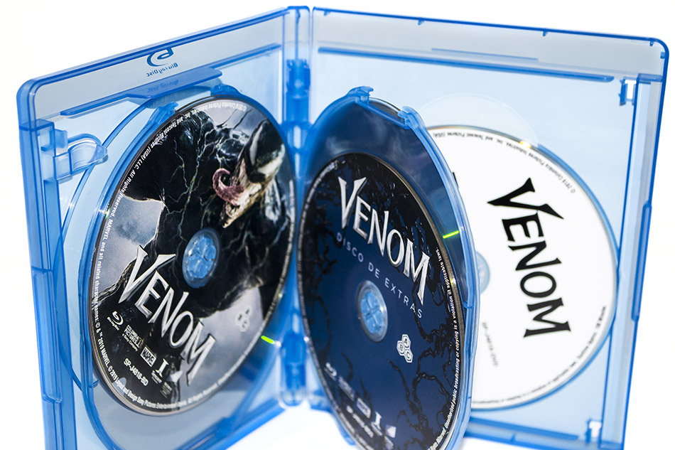 Fotografías de la edición coleccionista de Venom con figura en UHD 4K 12