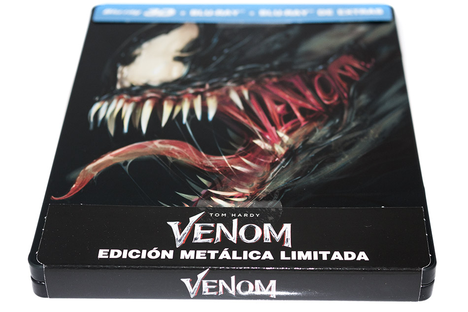 Fotografías del Steelbook de Venom en Blu-ray 3D y 2D 5