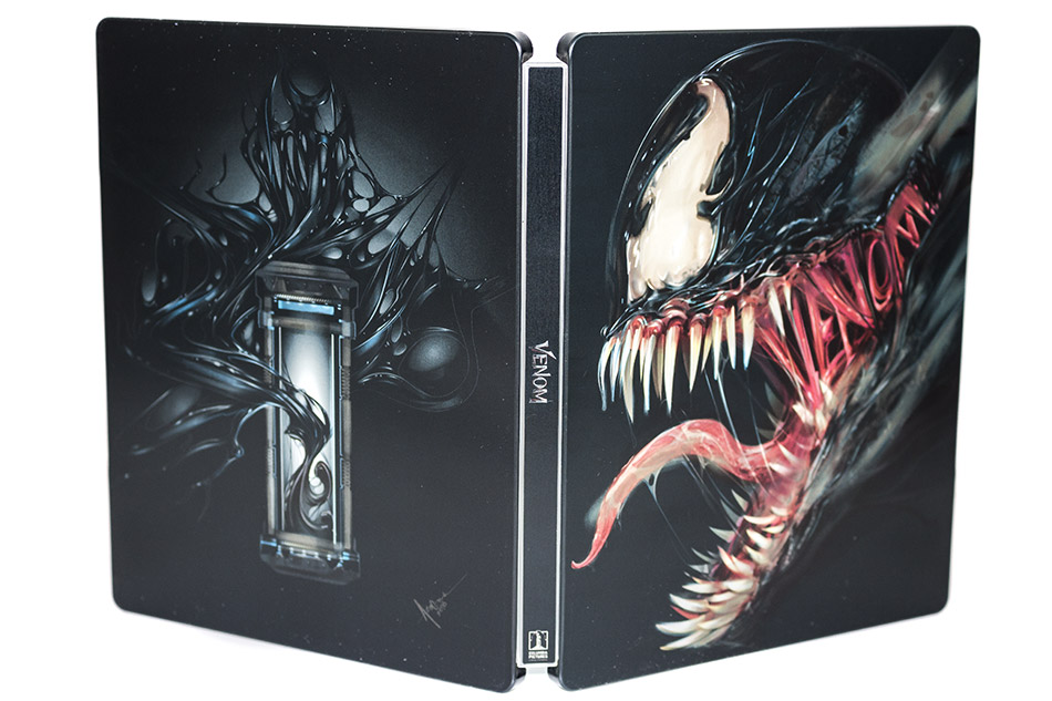 Fotografías del Steelbook de Venom en Blu-ray 3D y 2D 11