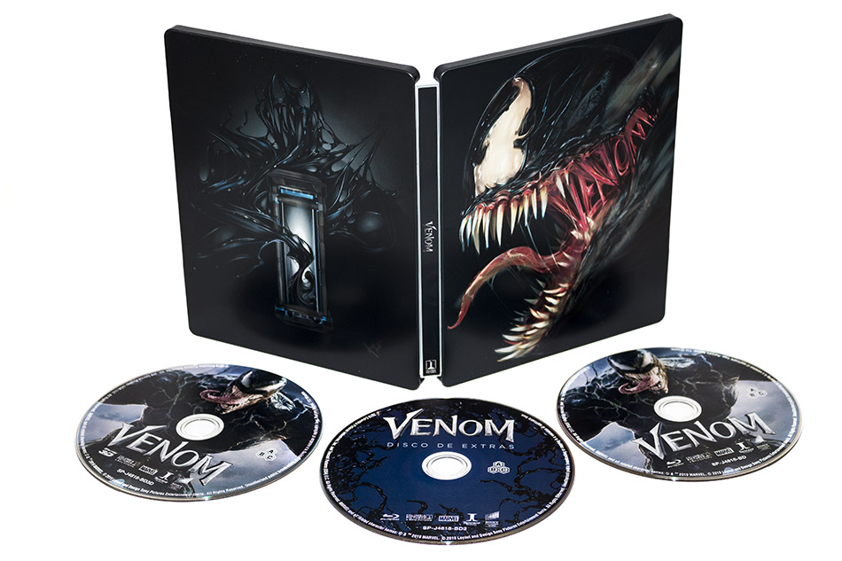 Fotografías del Steelbook de Venom en Blu-ray 3D y 2D 15