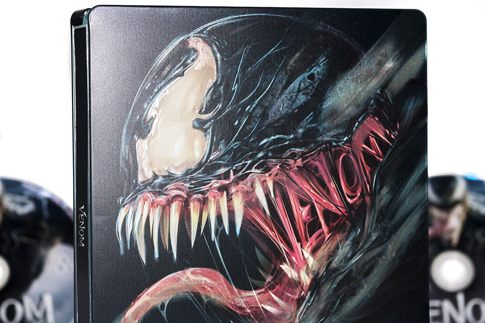 Fotografías del Steelbook de Venom en Blu-ray 3D y 2D 16