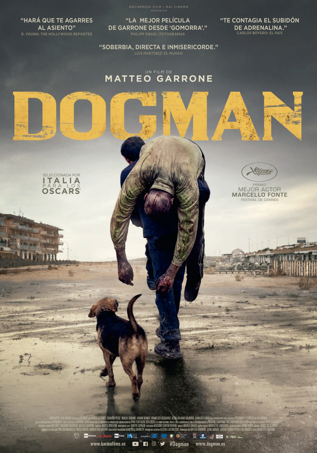 Anuncio oficial del Blu-ray de Dogman 1