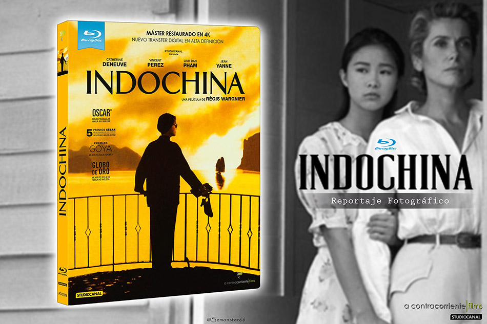 Fotografías de la edición con funda de Indochina en Blu-ray 1