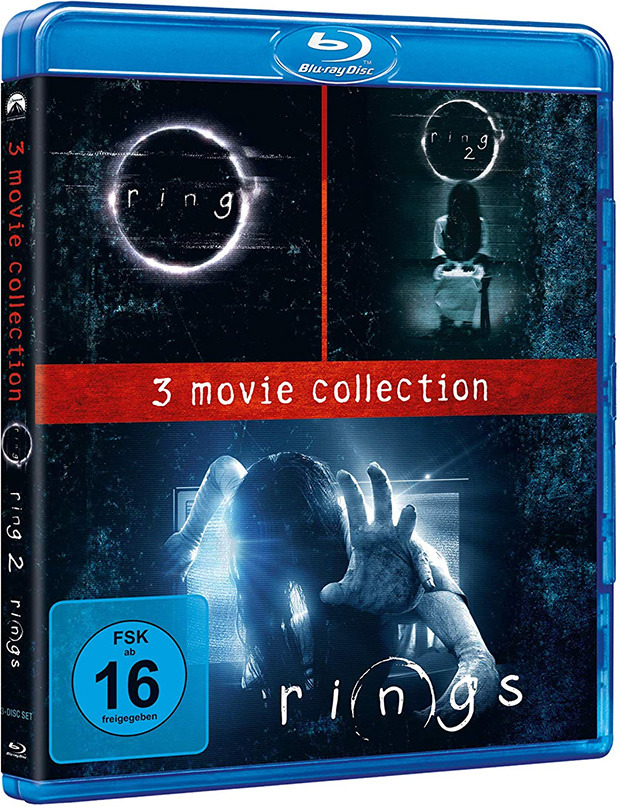 The Ring, The Ring 2 y Rings en Blu-ray (Alemania)