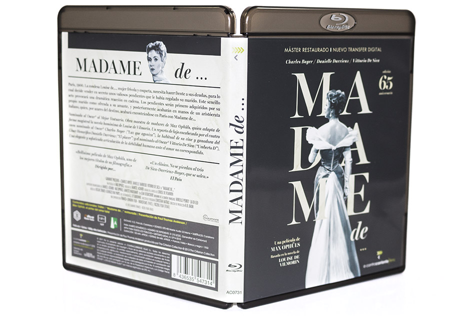 Fotografías de la edición 65º aniversario de Madame de... en Blu-ray 11