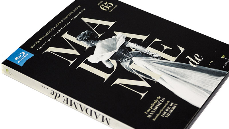 Fotografías de la edición 65º aniversario de Madame de... en Blu-ray