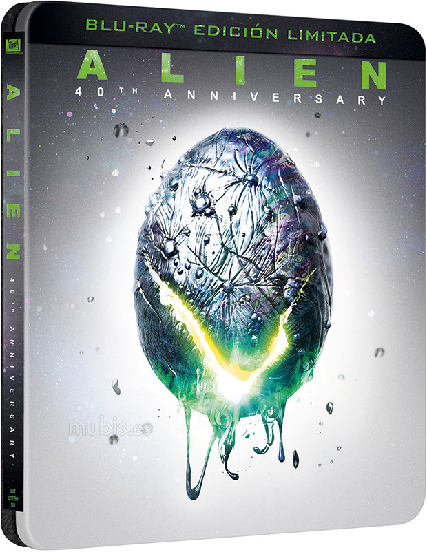Alien - Edición Metálica 40º Aniversario Blu-ray Funda