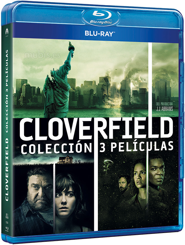 The Cloverfield Paradox en Blu-ray y pack con la saga