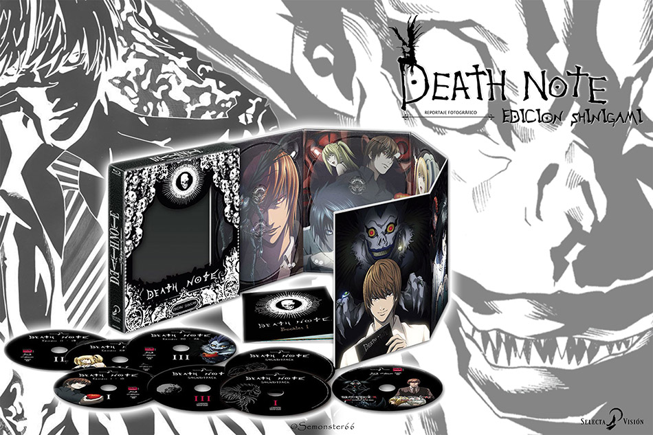 Fotografías de la Edición Shinigami de Death Note en Blu-ray 1