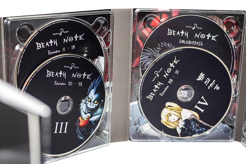 Fotografías de la Edición Shinigami de Death Note en Blu-ray 15