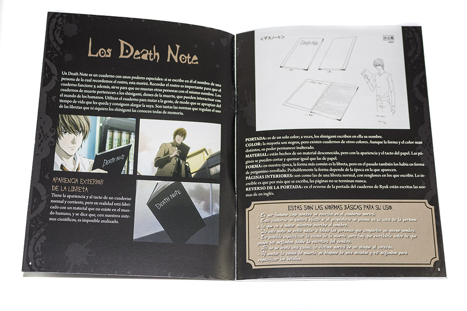 Fotografías de la Edición Shinigami de Death Note en Blu-ray 21