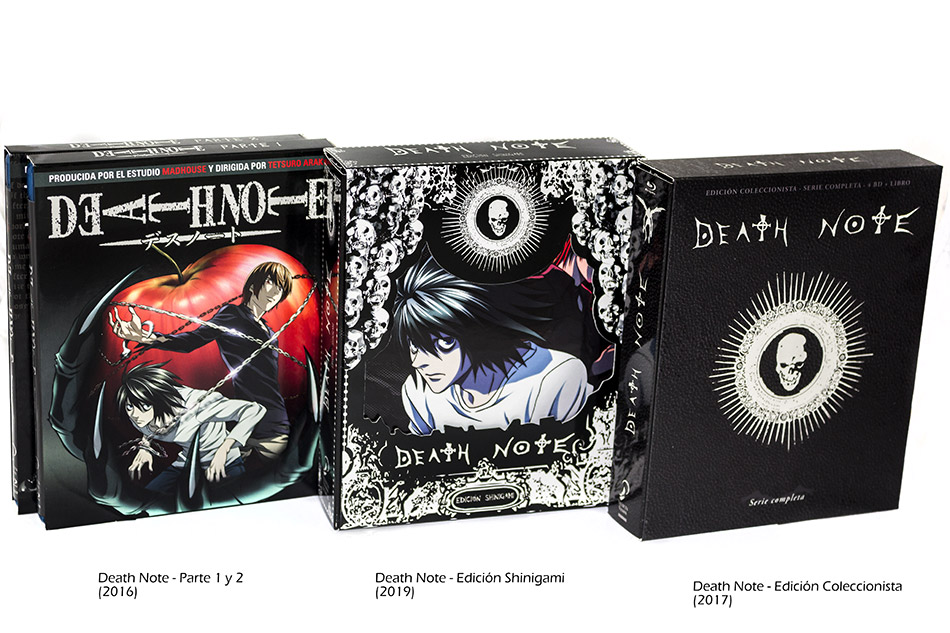 Fotografías de la Edición Shinigami de Death Note en Blu-ray 27