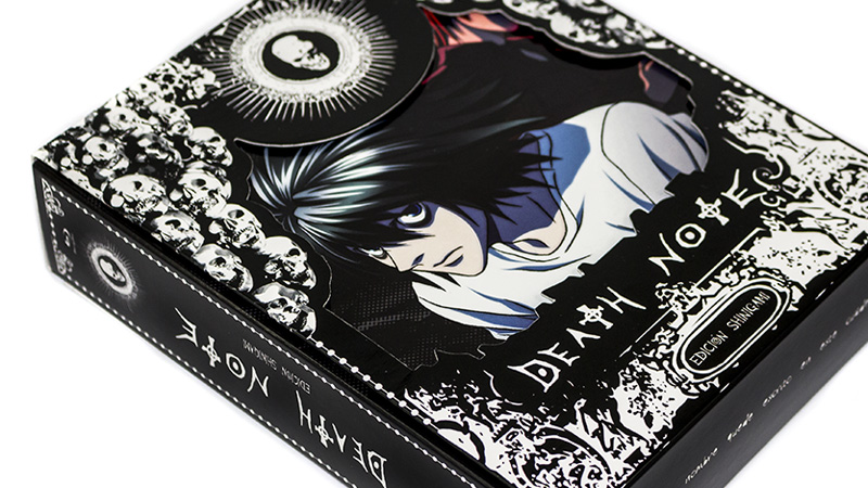 Fotografías de la Edición Shinigami de Death Note en Blu-ray