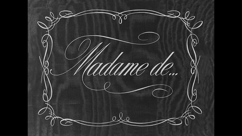 Capturas de imagen y menús de Madame de... en Blu-ray 4