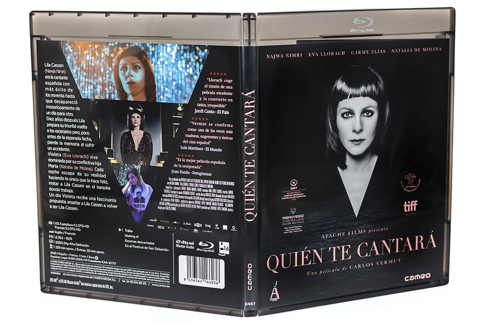 Fotografías de la edición con funda de Quién te Cantará en Blu-ray 11