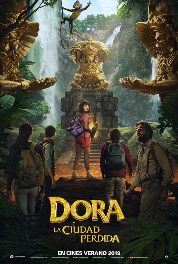 Primer póster de Dora y la Ciudad Perdida