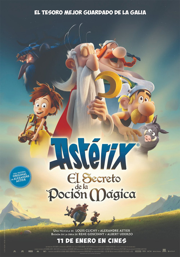 Cambio de fecha de lanzamiento para Asterix: El Secreto de la Poción Mágica en Blu-ray 1