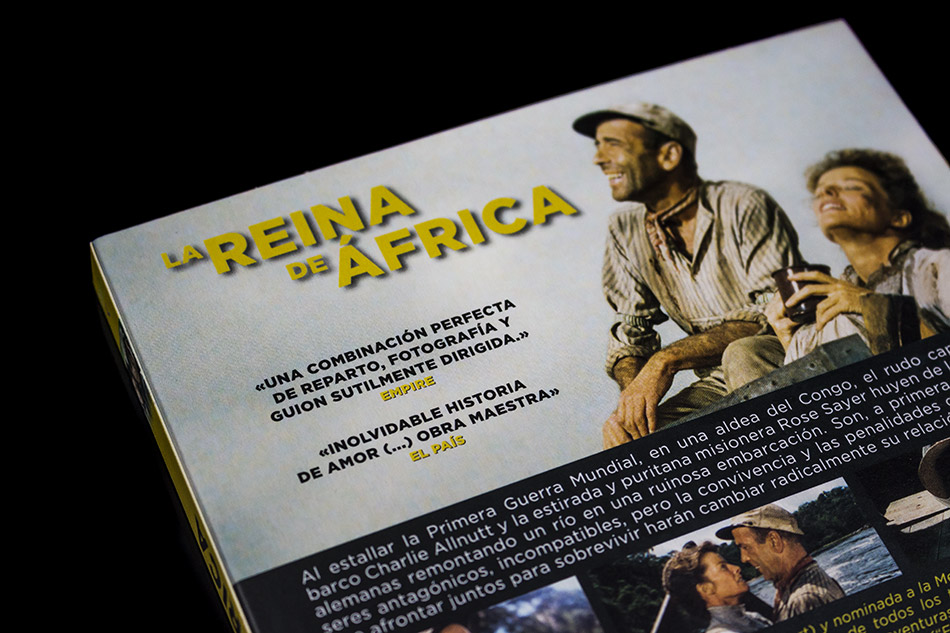 Fotografías del Blu-ray con funda de La Reina de África 6