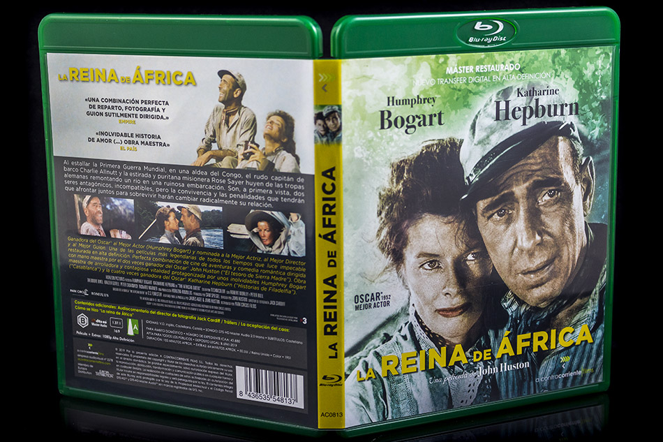 Fotografías del Blu-ray con funda de La Reina de África 9