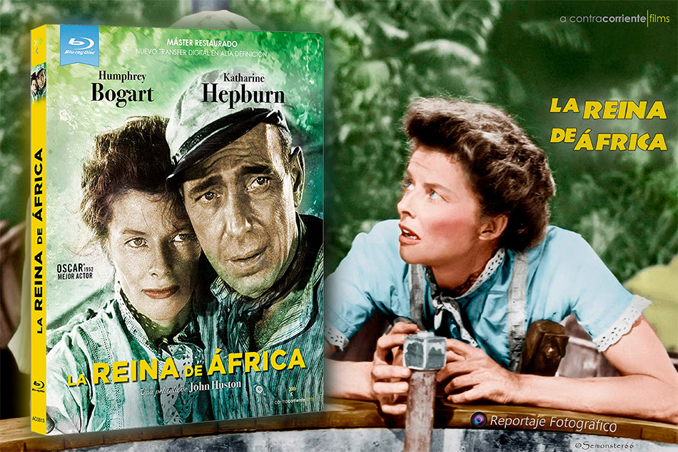 Fotografías del Blu-ray con funda de La Reina de África 1