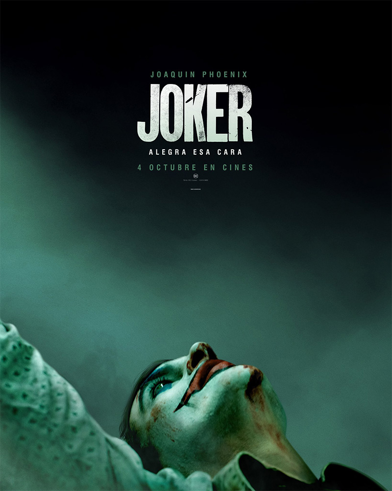Tráiler y póster de Joker, protagonizada por Joaquin Phoenix