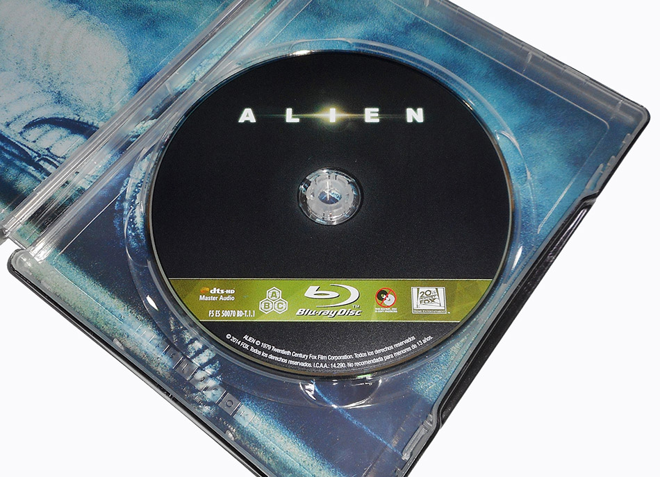 Fotografías del Steelbook 40º Aniversario de Alien en Blu-ray 11