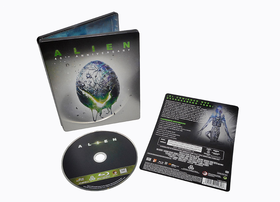 Fotografías del Steelbook 40º Aniversario de Alien en Blu-ray 15