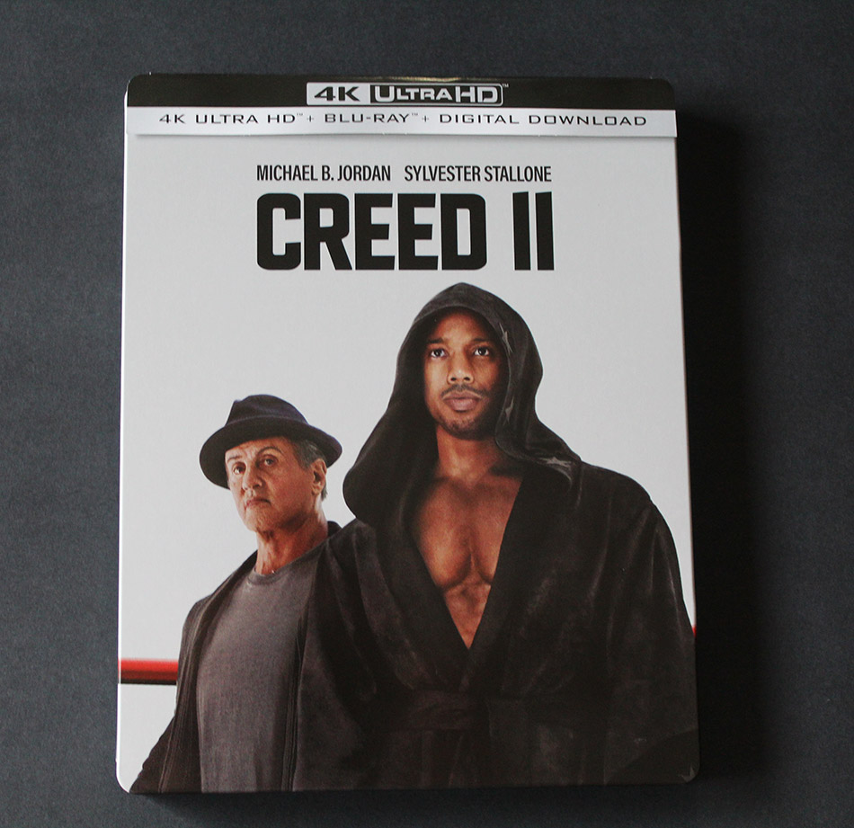 Fotografías del Steelbook de Creed II: La Leyenda de Rocky en UHD 4K (Reino Unido) 1