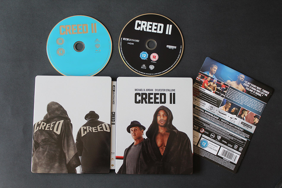 Fotografías del Steelbook de Creed II: La Leyenda de Rocky en UHD 4K (Reino Unido) 15
