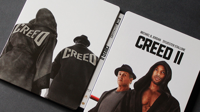Fotografías del Steelbook de Creed II: La Leyenda de Rocky en UHD 4K (Reino Unido)