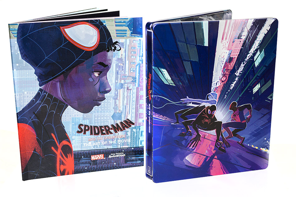 Fotografías del Steelbook de Spider-Man: Un Nuevo Universo en Blu-ray 20
