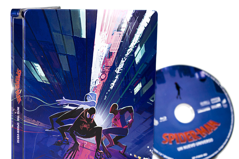 Fotografías del Steelbook de Spider-Man: Un Nuevo Universo en Blu-ray 21