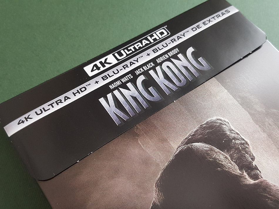 Fotografías del Steelbook de King Kong en UHD 4K 3