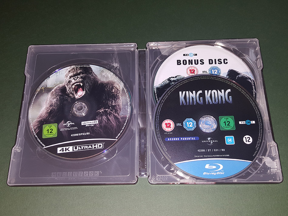 Fotografías del Steelbook de King Kong en UHD 4K 20