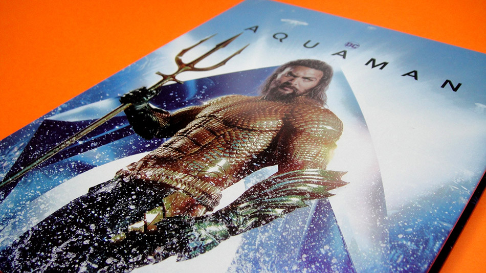 Fotografías del Steelbook de Aquaman en Blu-ray 3D 5