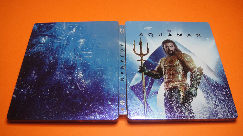 Fotografías del Steelbook de Aquaman en Blu-ray 3D 10