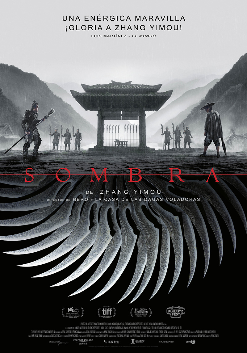 Tráiler de Sombra, dirigida por Zhang Yimou