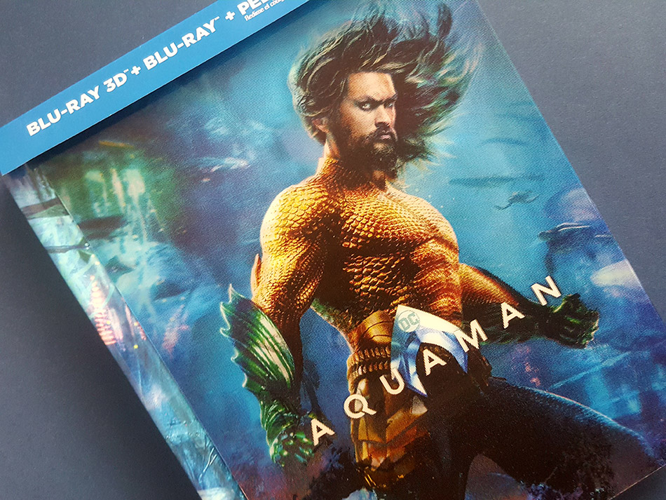 Fotografías del Digibook de Aquaman en Blu-ray 3D 4