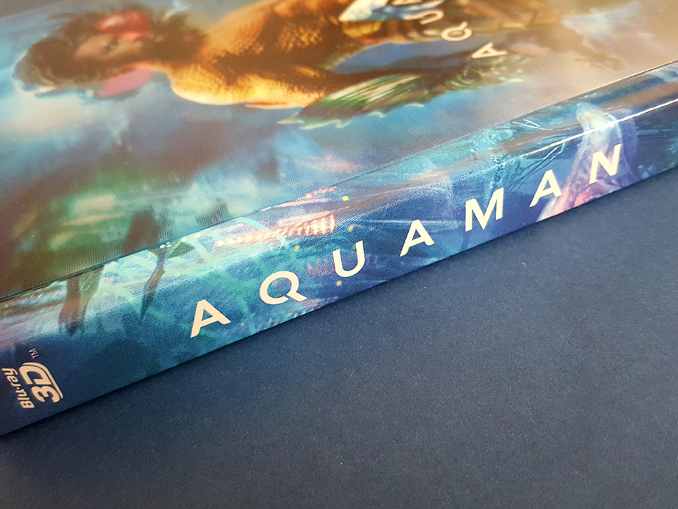 Fotografías del Digibook de Aquaman en Blu-ray 3D 11