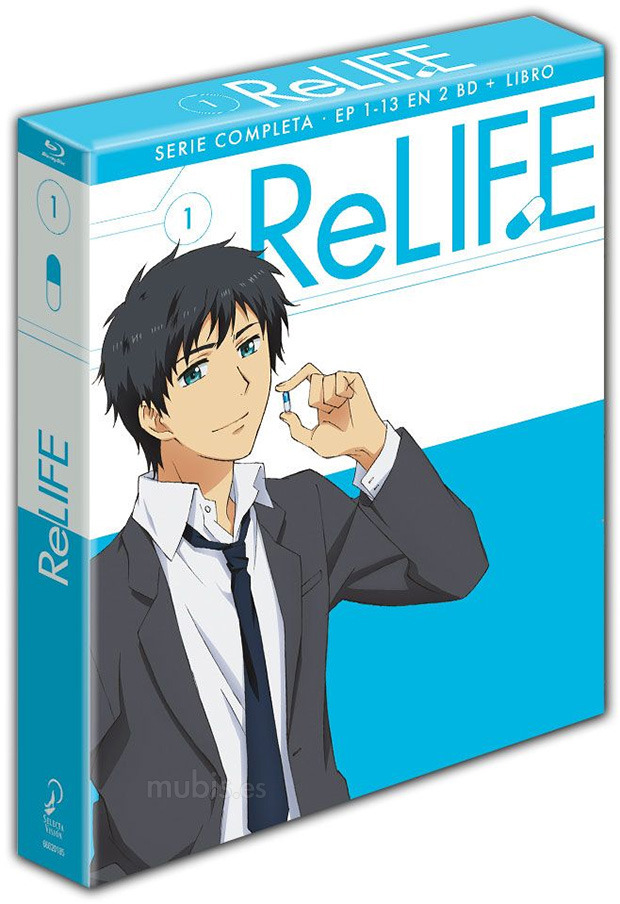 Detalles del Blu-ray de ReLIFE -  Serie Completa 1