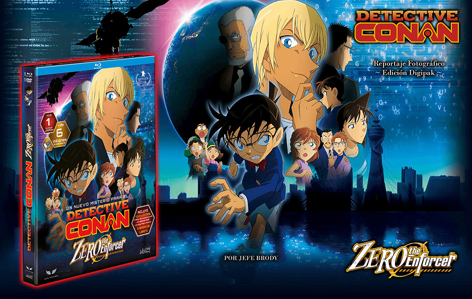 Fotografías del Digipak de Detective Conan: Zero the Enforcer en Blu-ray 1
